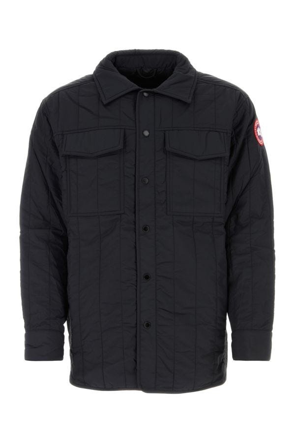 Canada Goose Man Black Nylon Carlyle Padded Jacket - 1