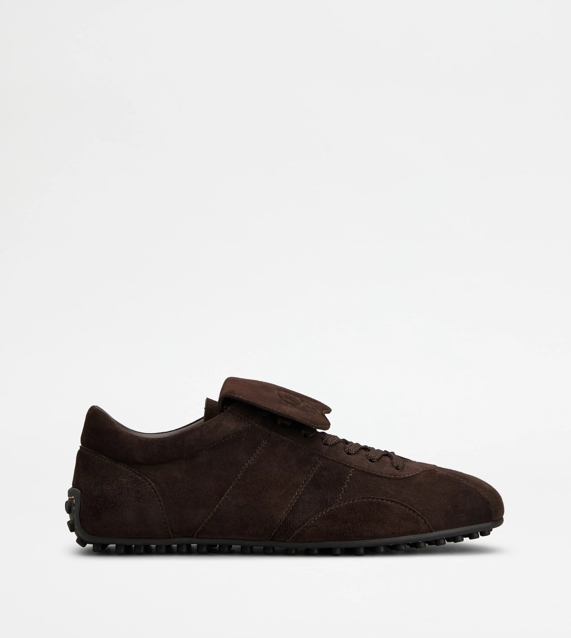 TOD'S T-MARATHON SNEAKERS IN SUEDE - BROWN - 1