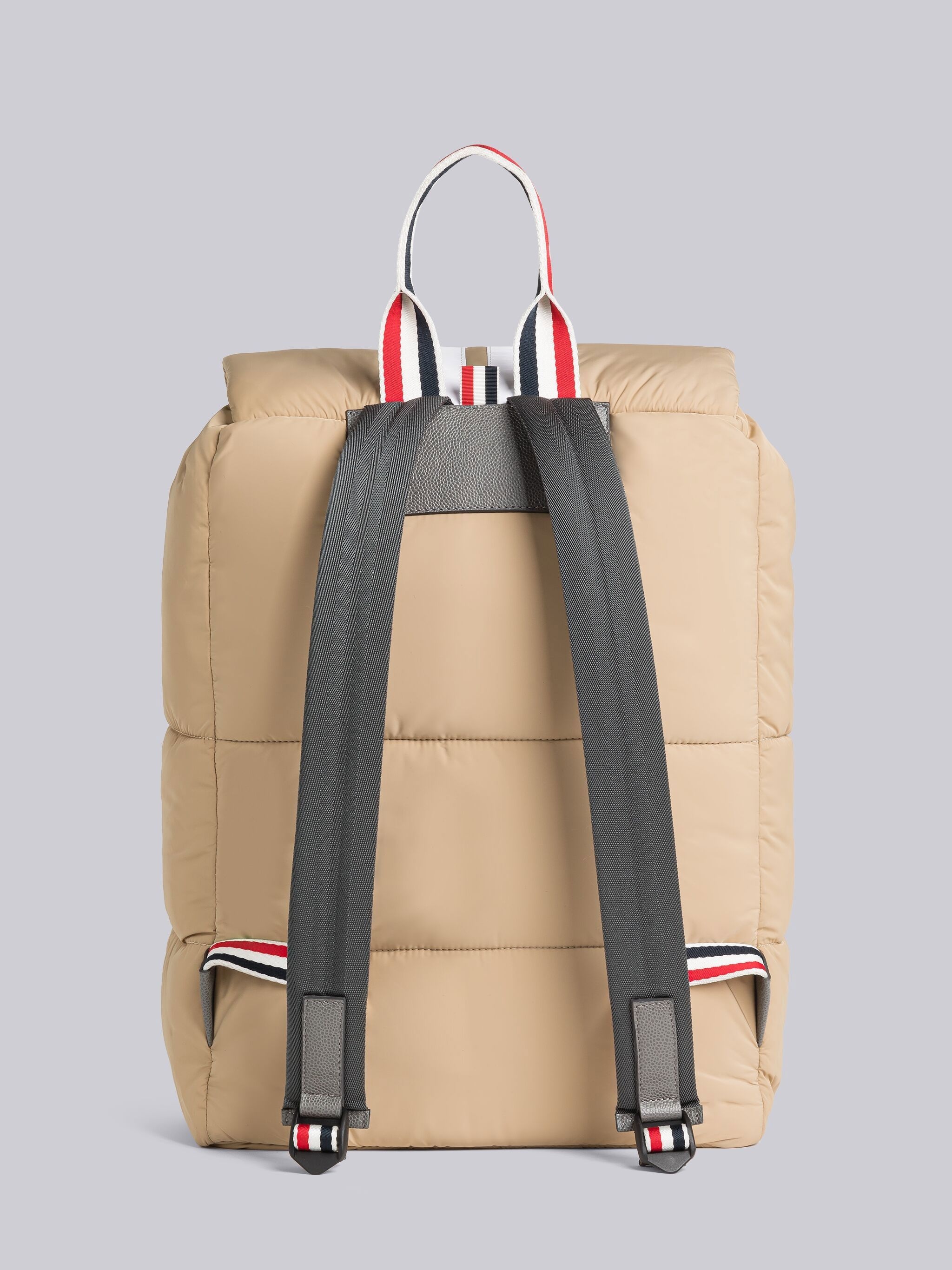 Poly Ywill 4-Bar Puffer Flap Backpack - 4