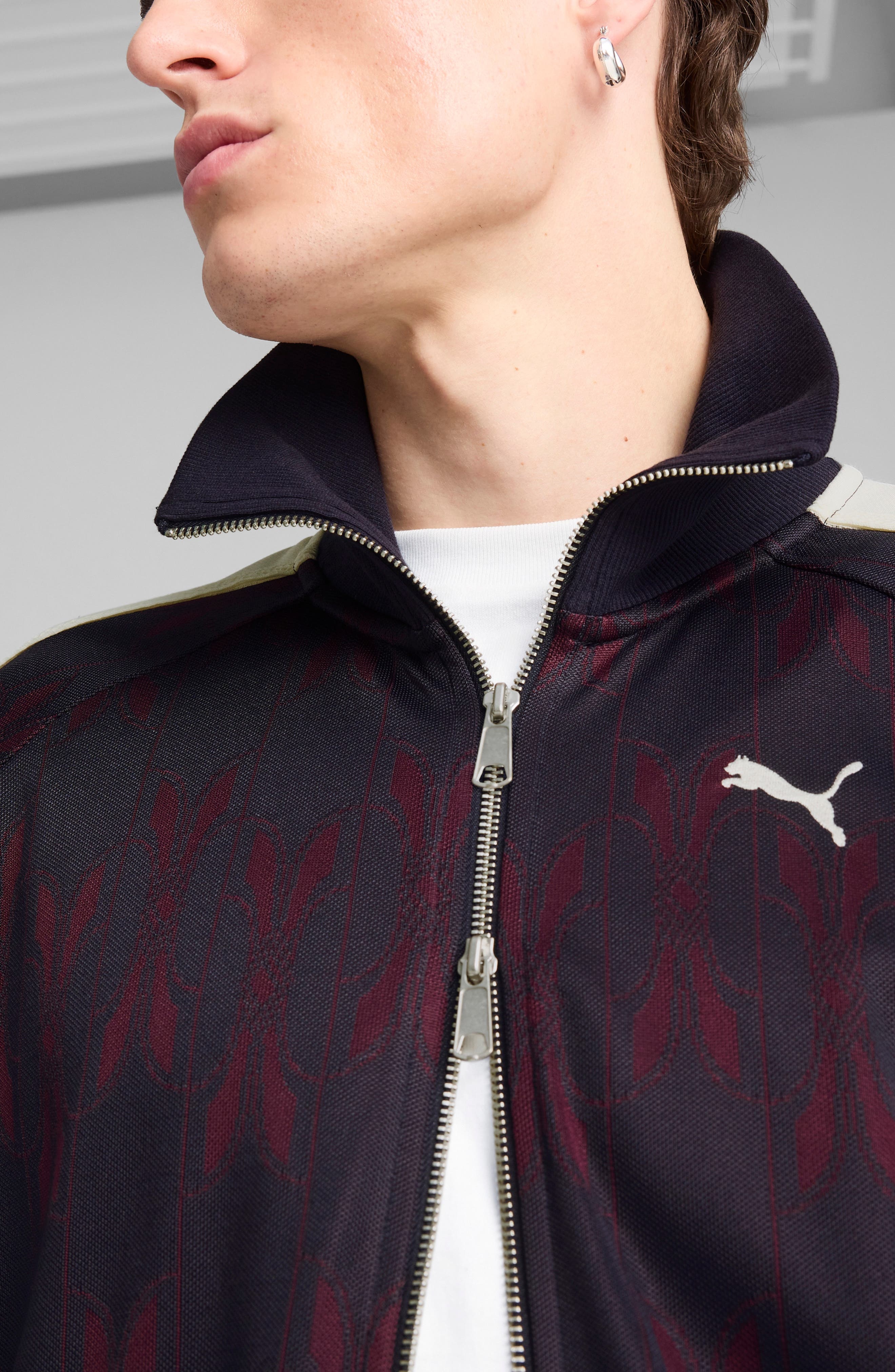PUMA The Never Worn V T7 Track Jacket in New Navy at Nordstrom - 7