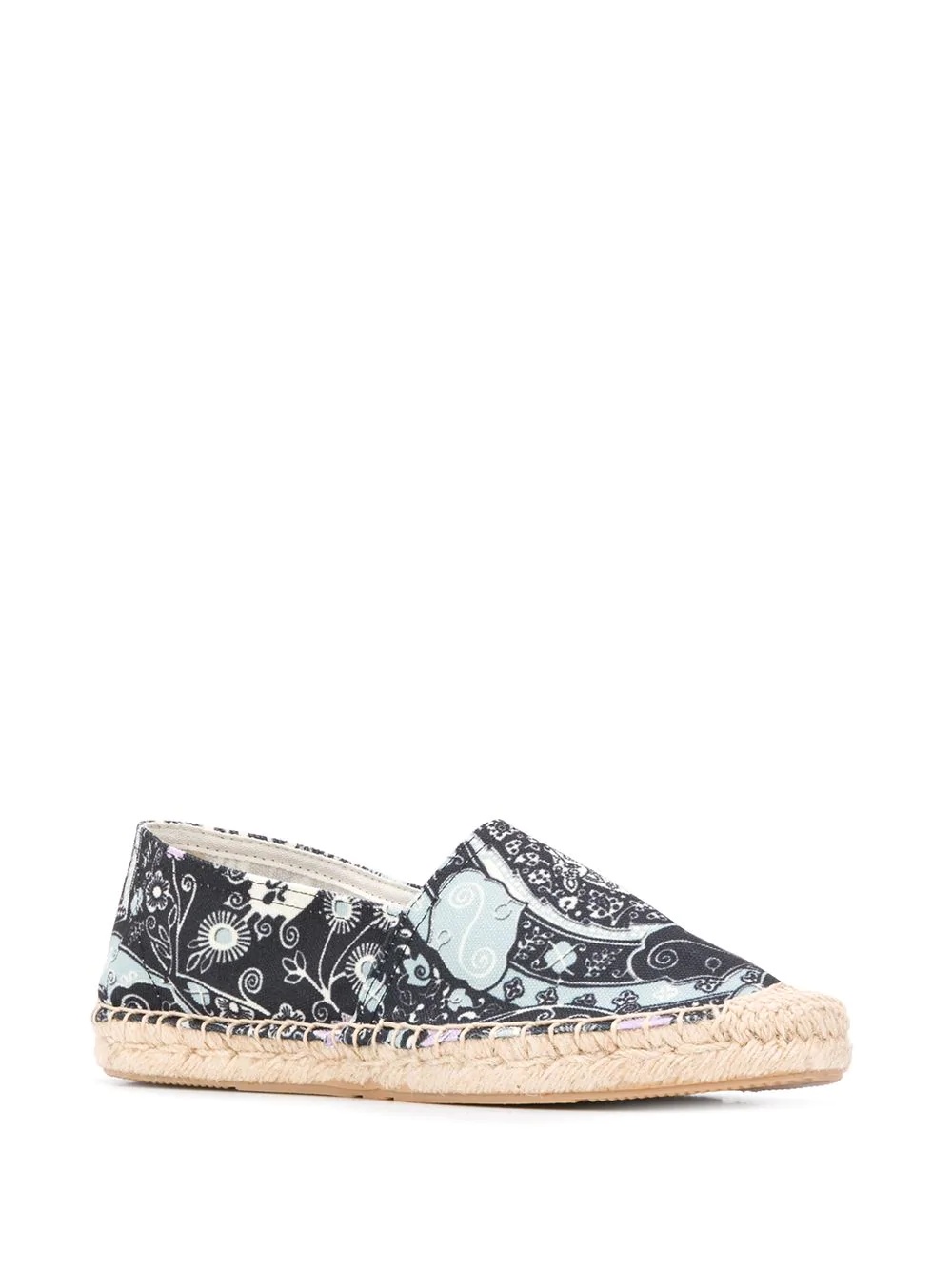 paisley espadrilles - 2