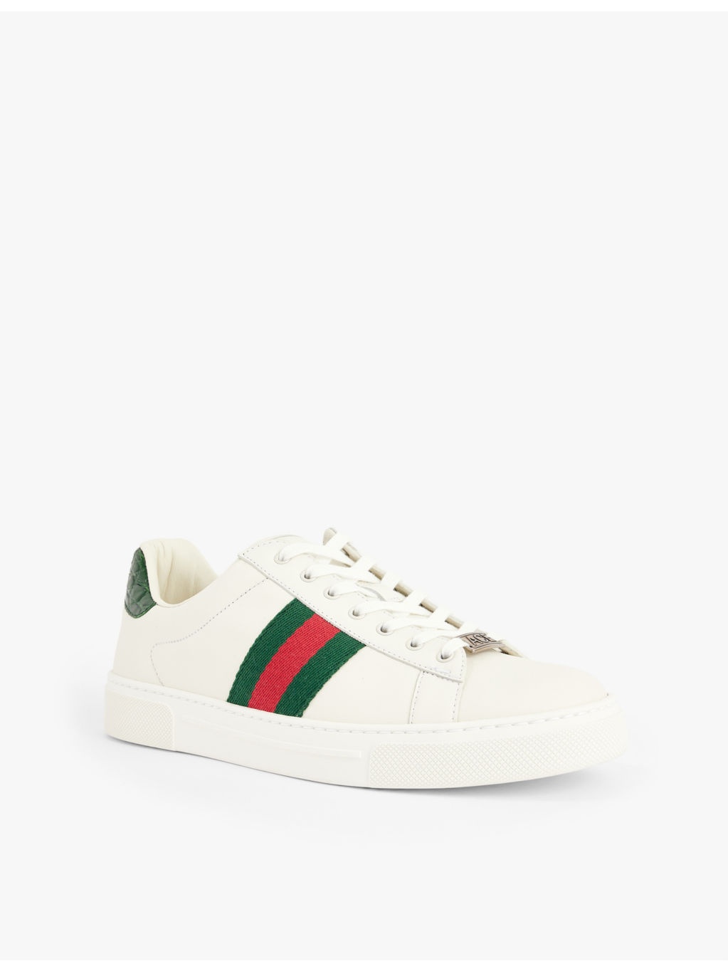 Ace leather low-top trainers - 3