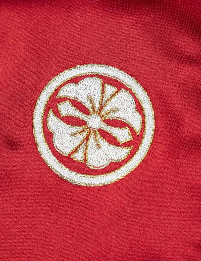 SEAGULL AND THE GREAT WAVE EMBROIDERY REVERSIBLE LOOSE FIT SOUVENIR JACKET 8