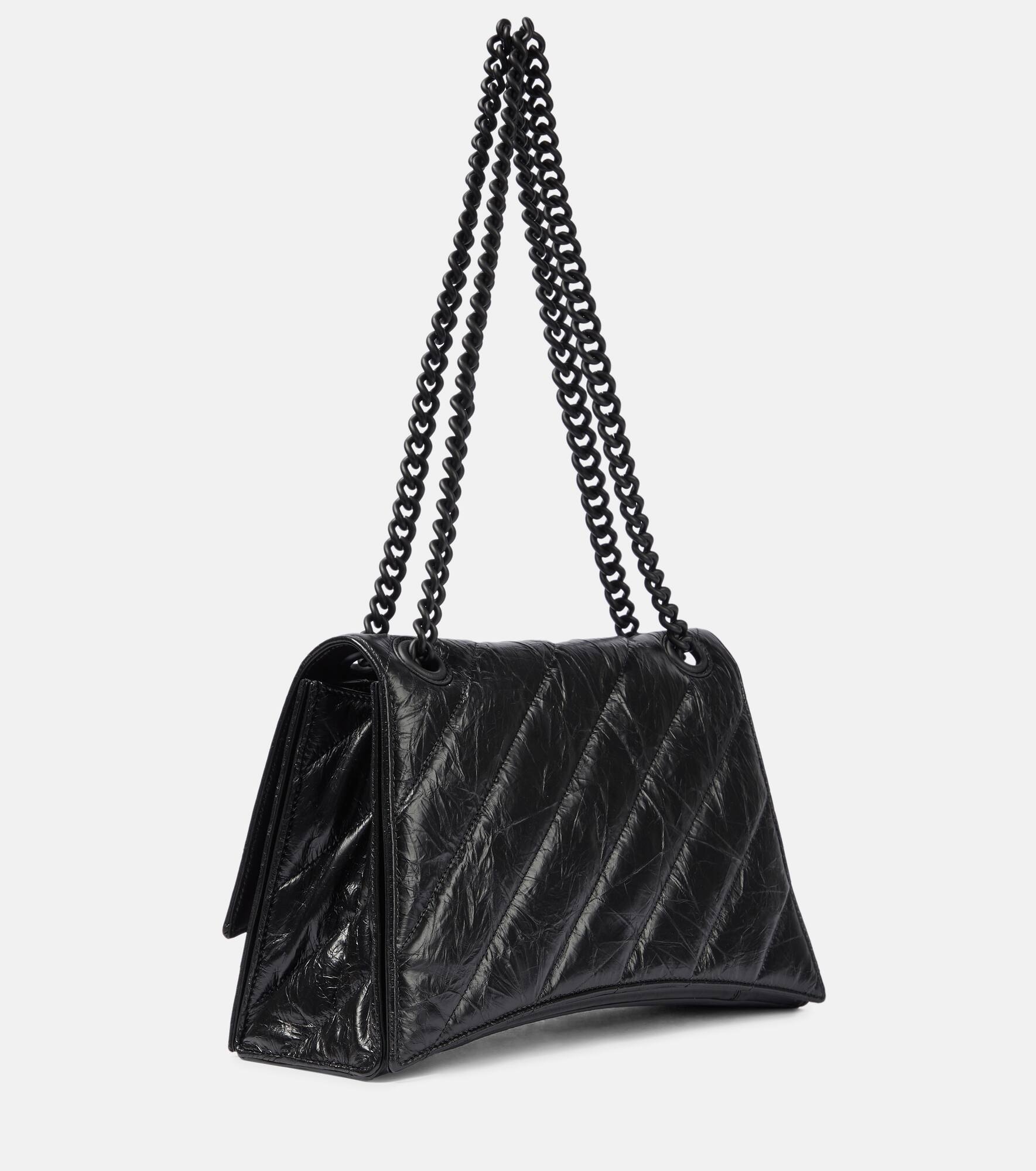 Crush Medium leather shoulder bag - 4