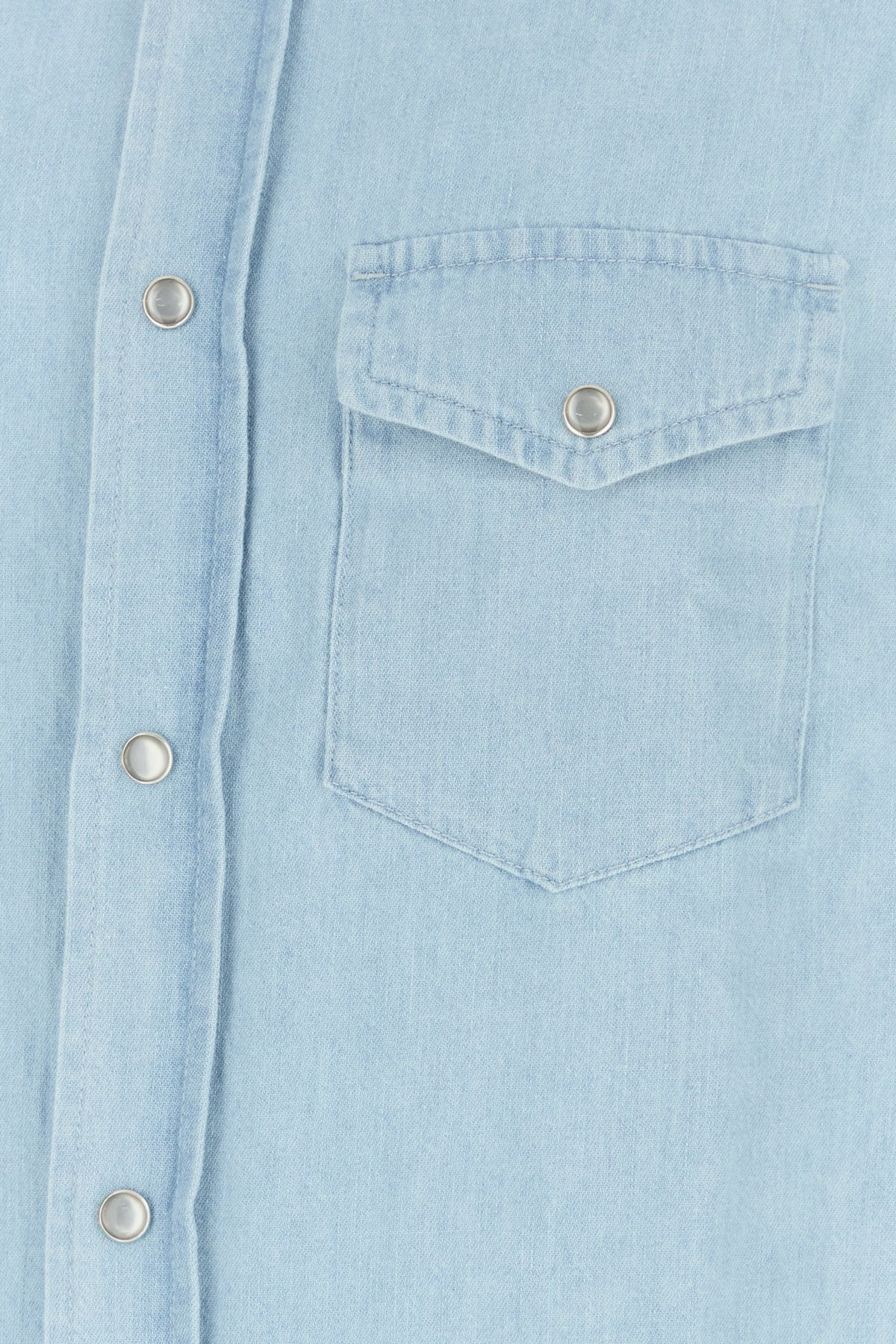Light-blue denim shirt - 3