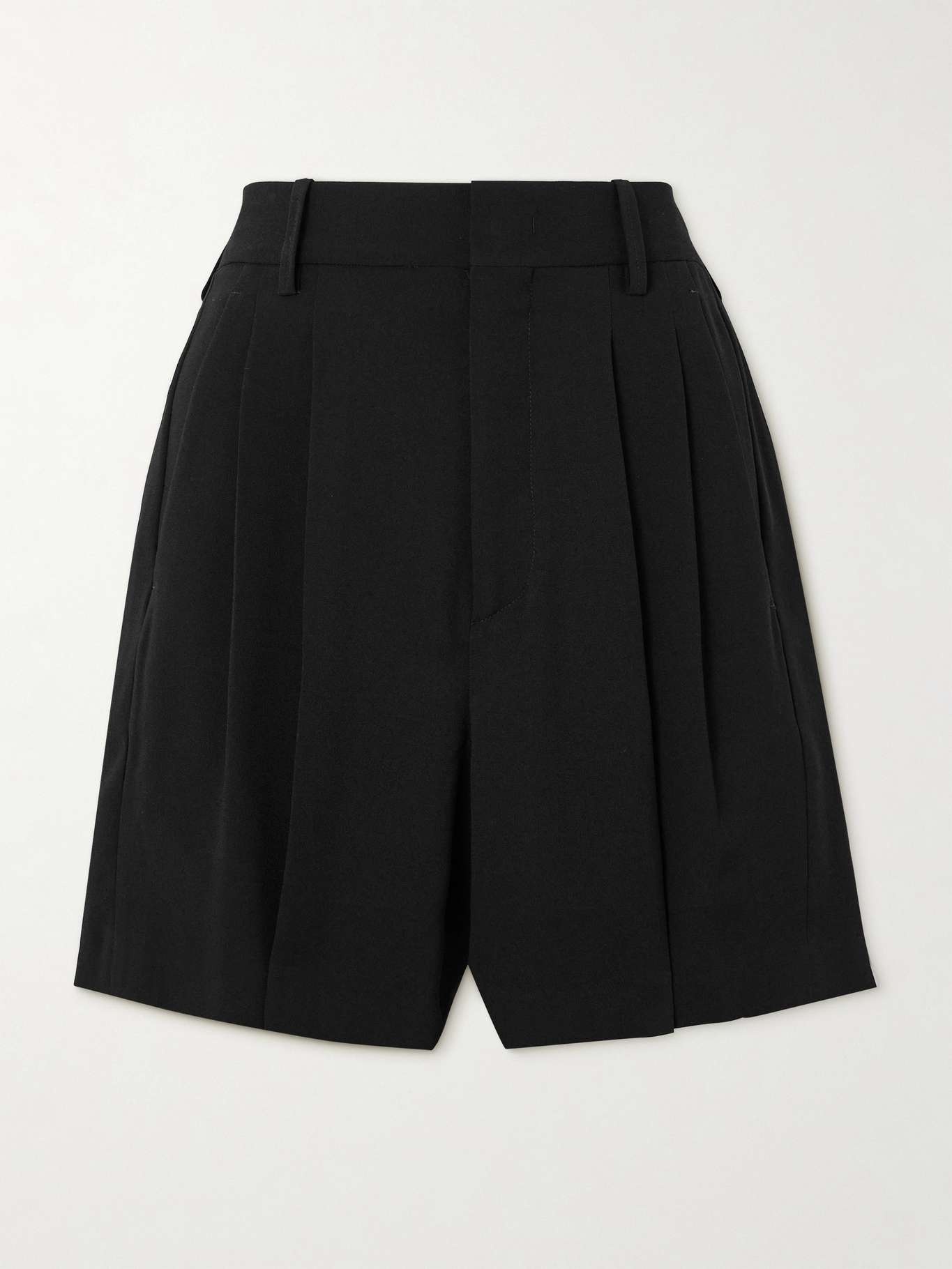 Elna pleated crepe shorts - 1