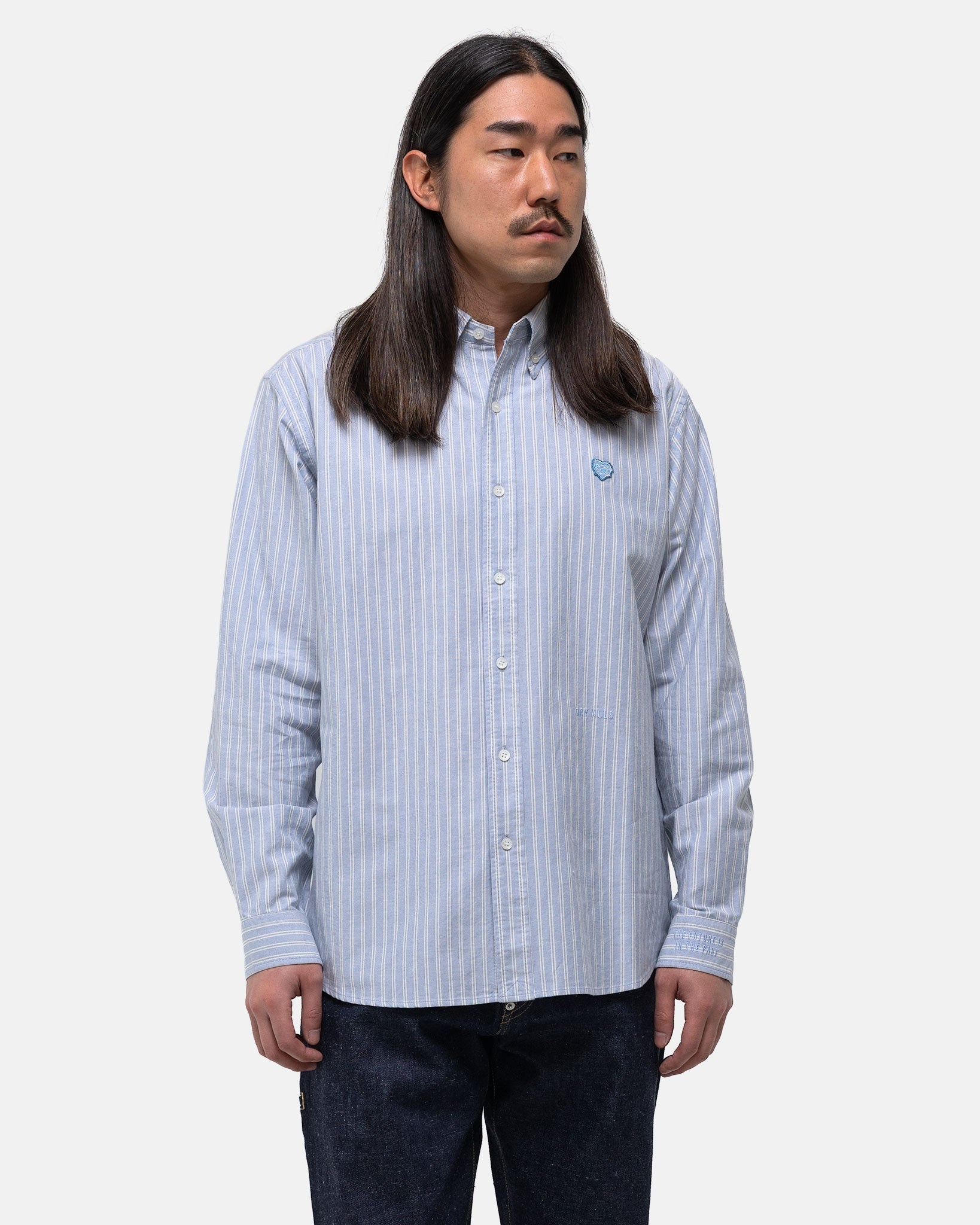 Striped BD Shirt Blue - 4