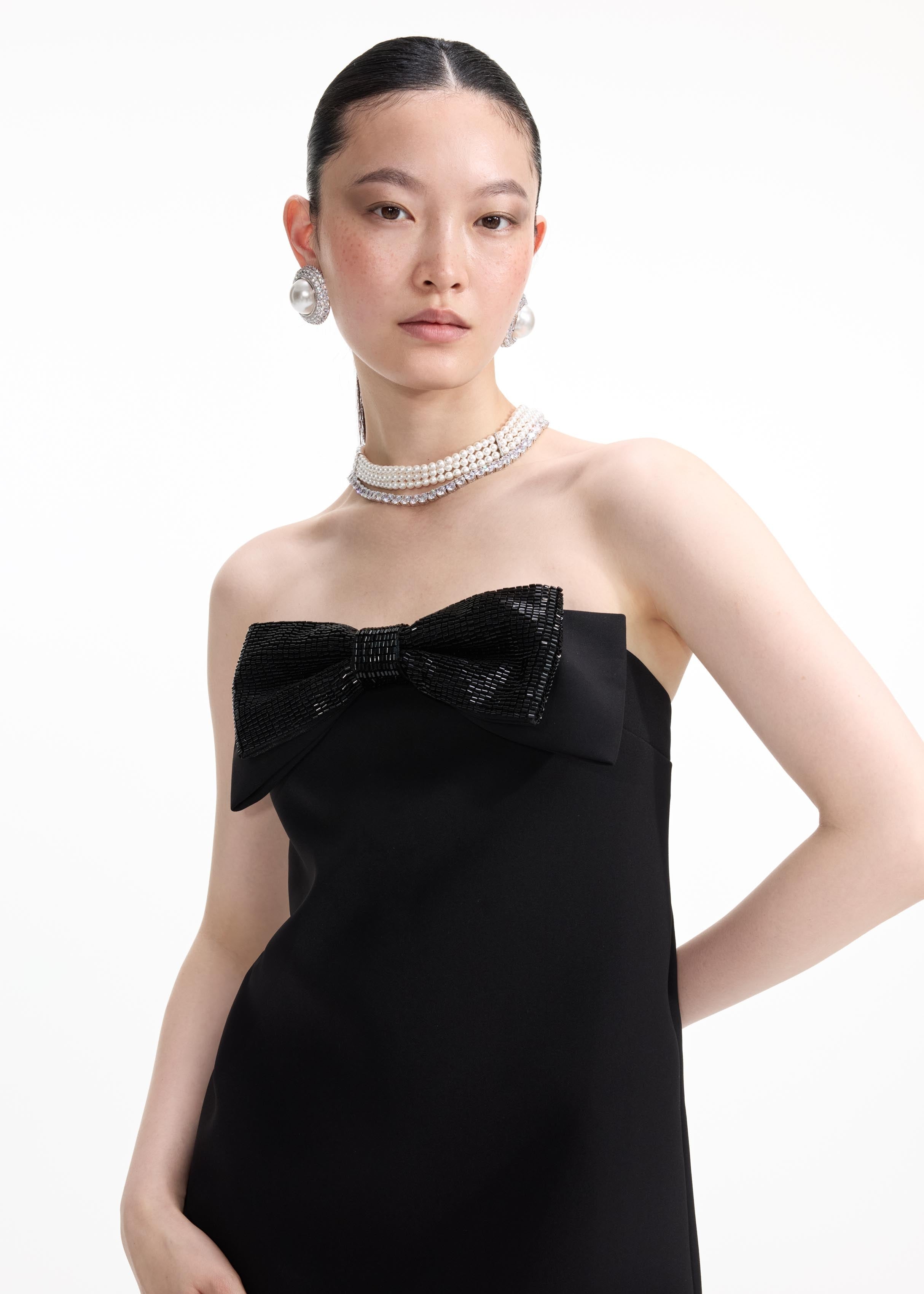 Pearl Diamante Necklace - 5