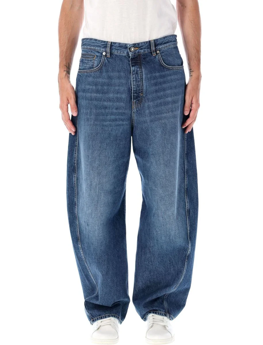 Givenchy Washed Denim Jeans - 1