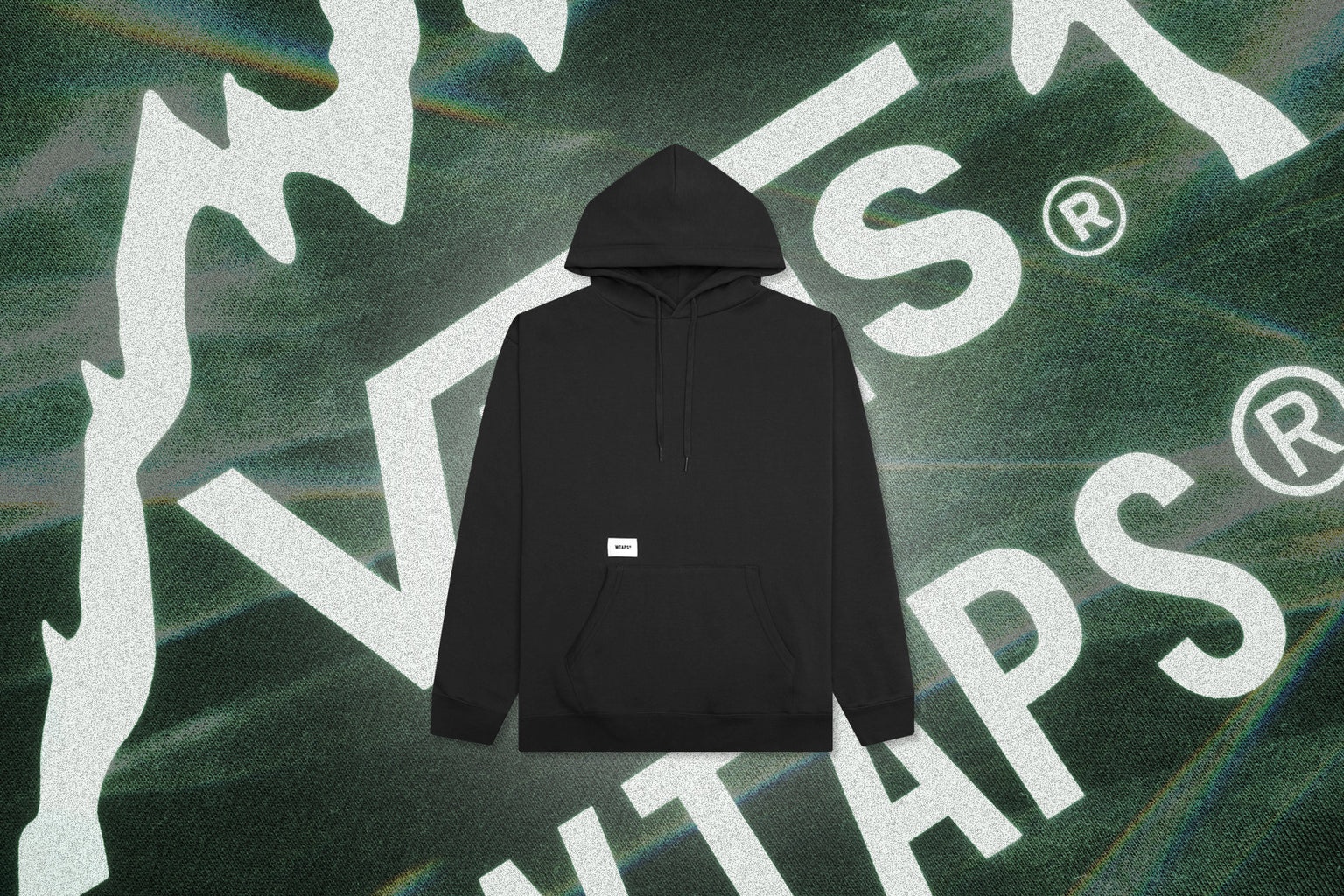 logo-print drawstring hoodie - 5