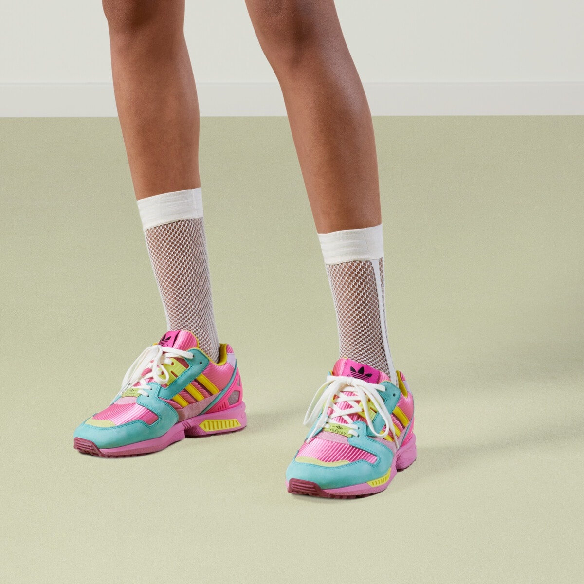 GUCCI adidas x Gucci women's ZX8000 sneaker | REVERSIBLE