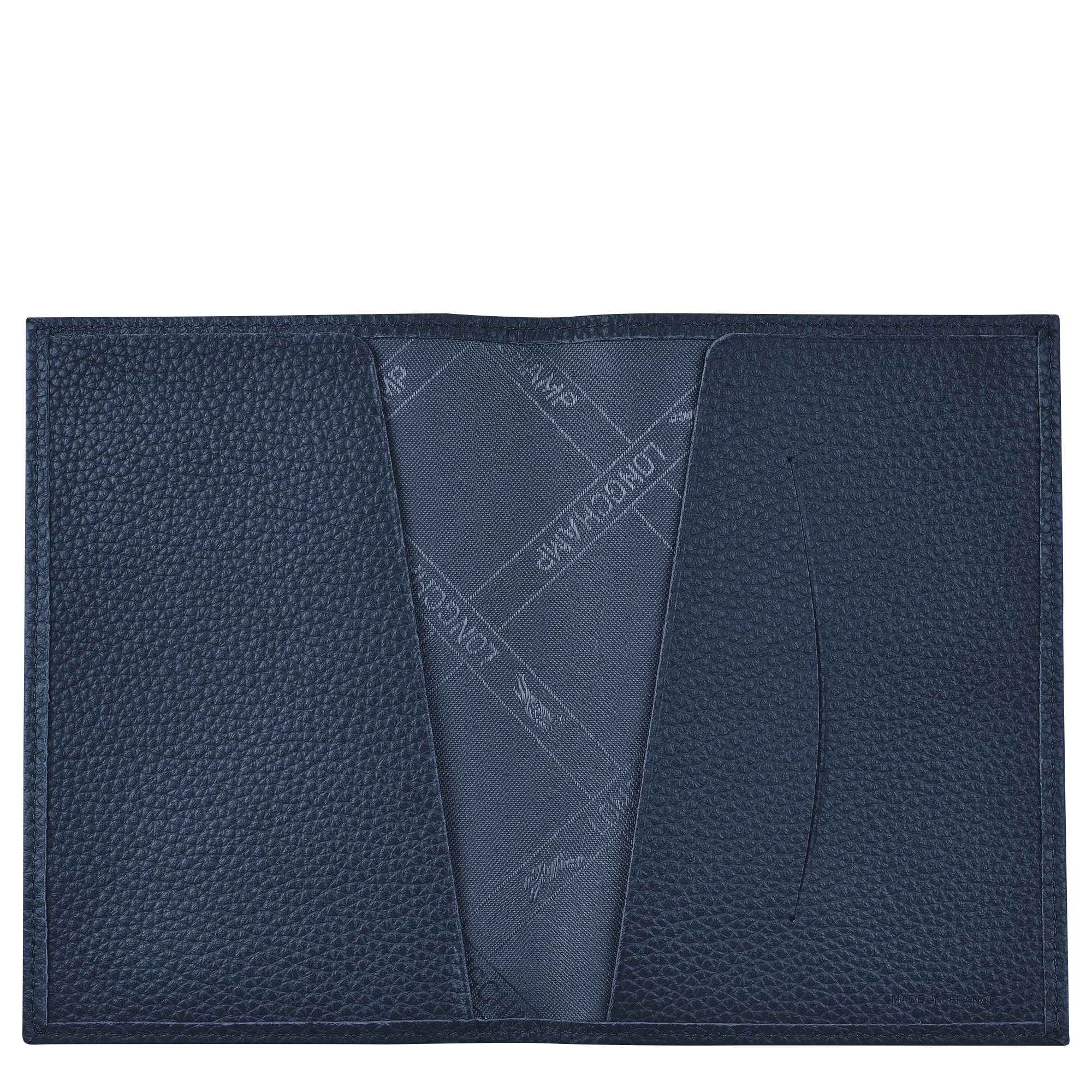 Le Foulonné Passport cover Navy - Leather - 2