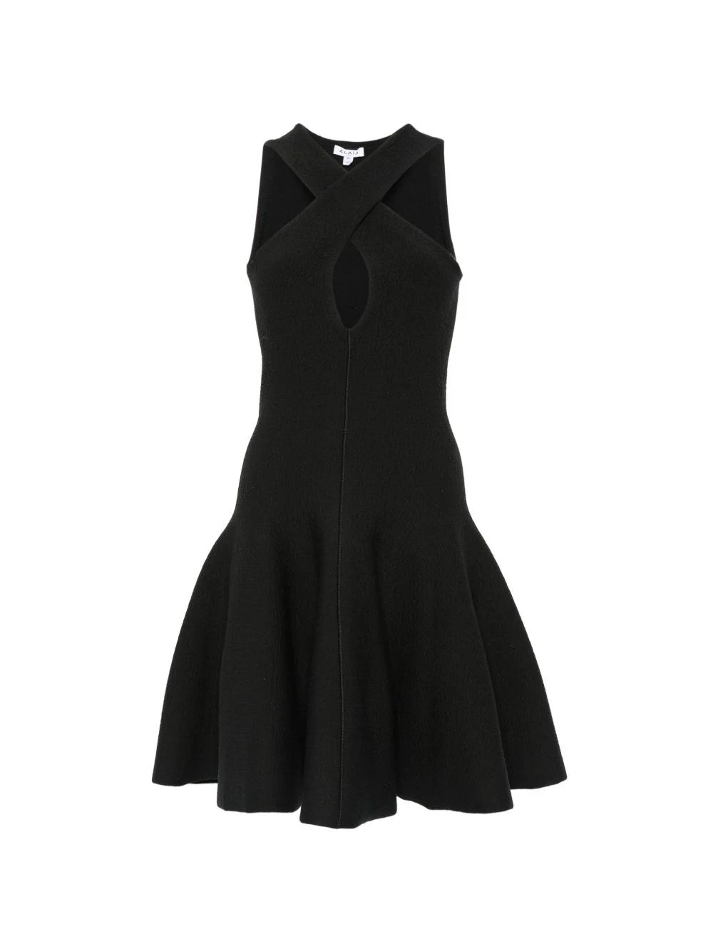 Silk blend midi dress - 1