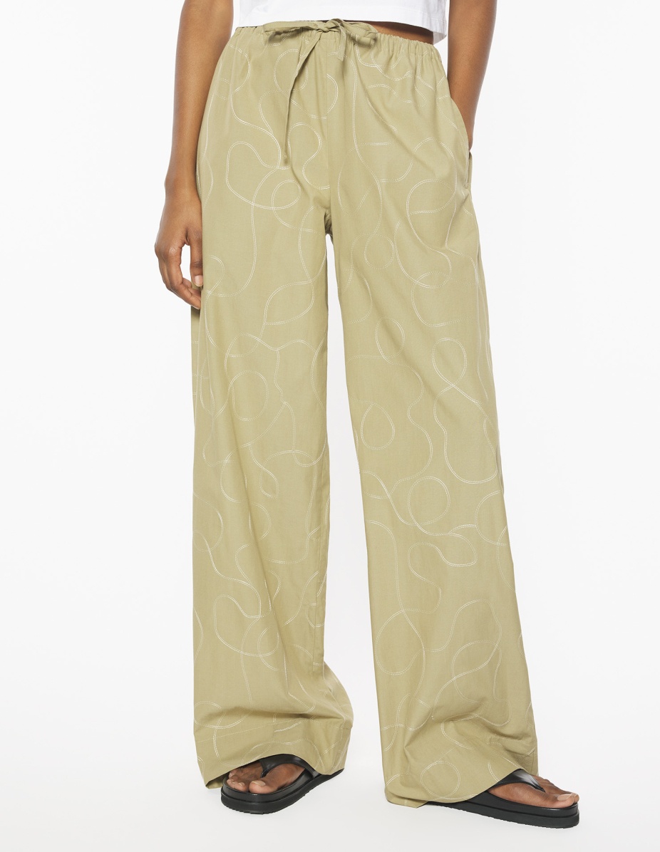 DESA DESIGN EMBROIDERED PANTS - 3