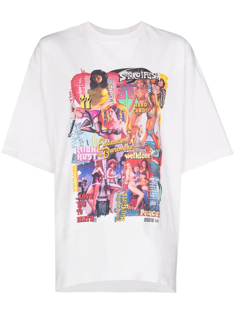 Movie Collage cotton T-shirt - 1