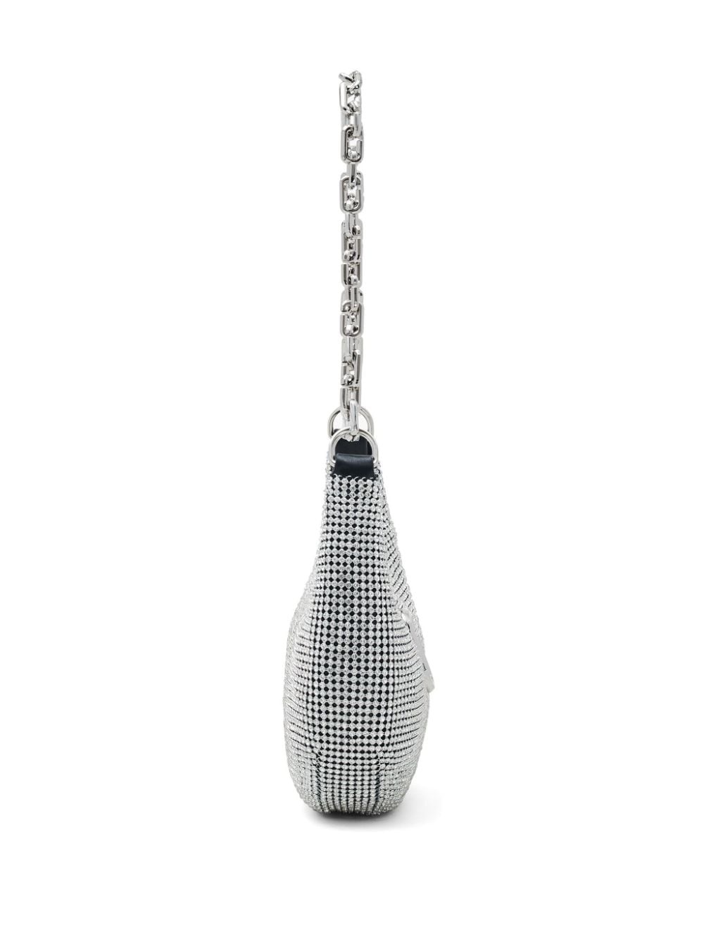 The Rhinestone Small Curve shoulder bag - 5