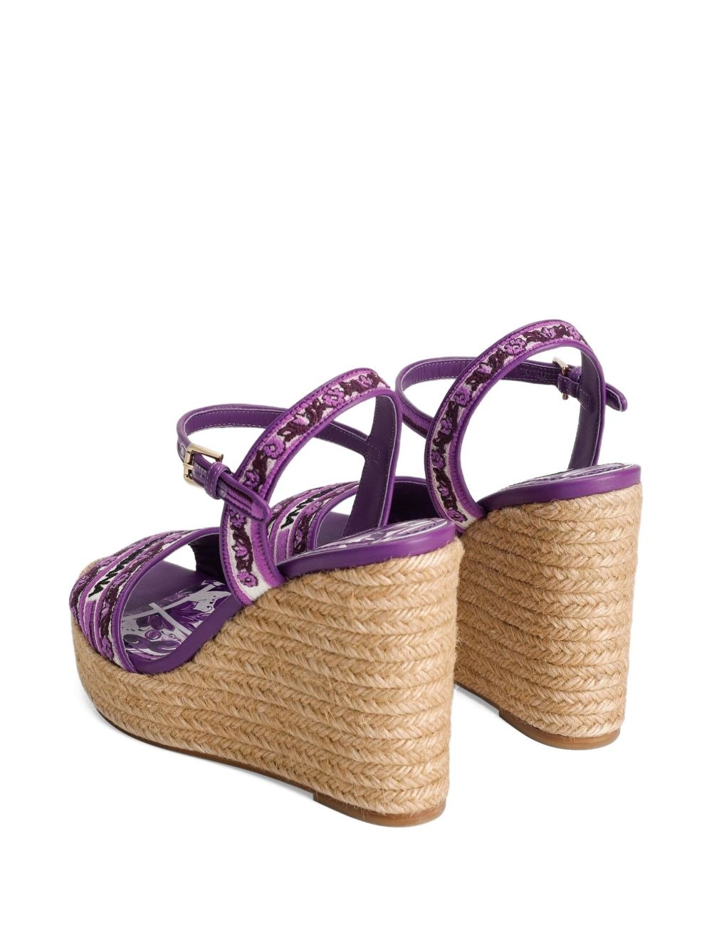 90mm Maiolica-print sandals - 3