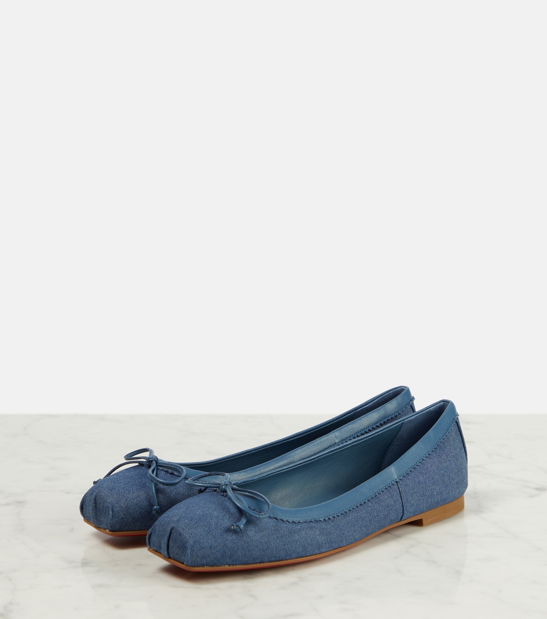 Mamadrague denim ballet flats - 5