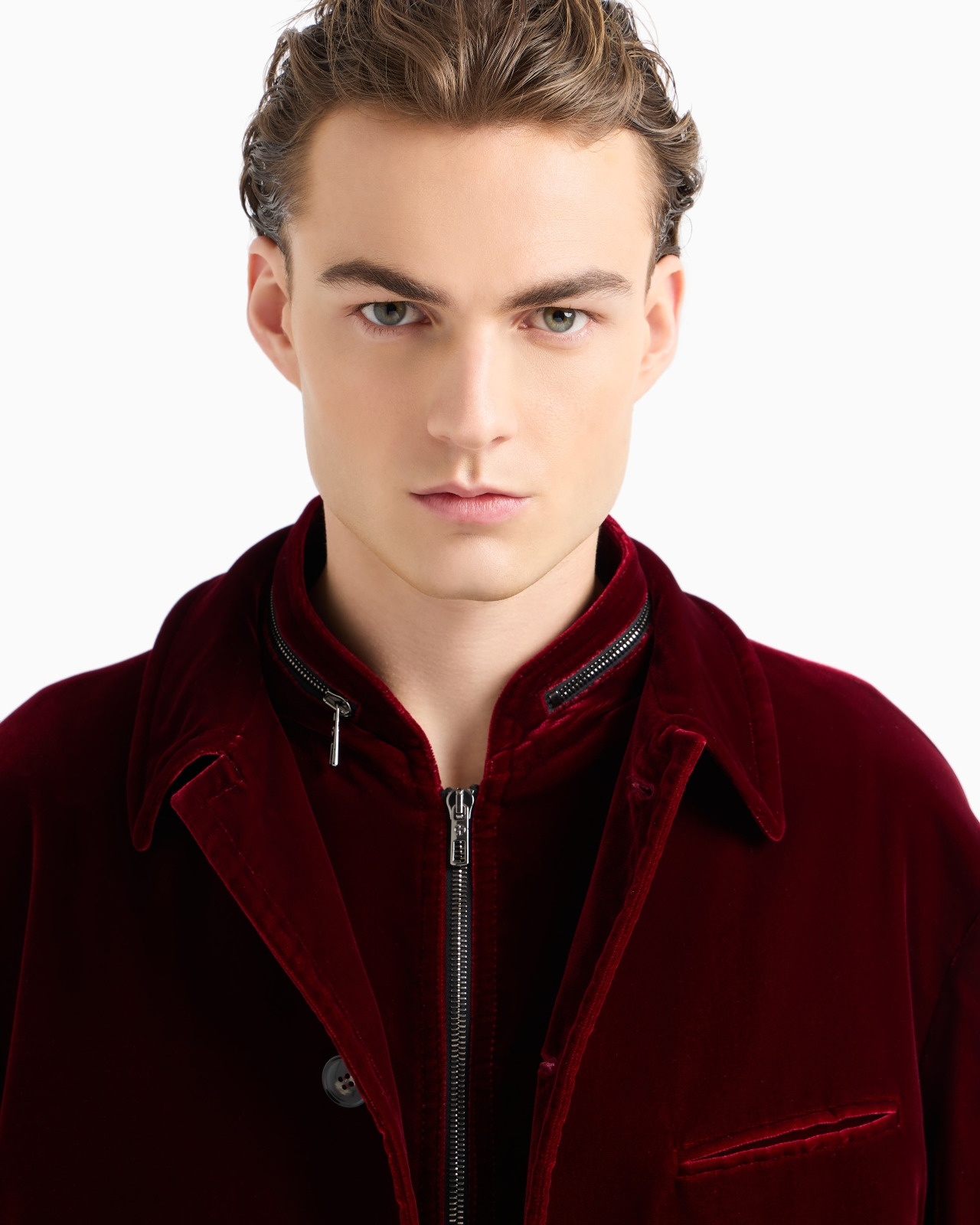 VELVET ZIP-UP WAISTCOAT - 5