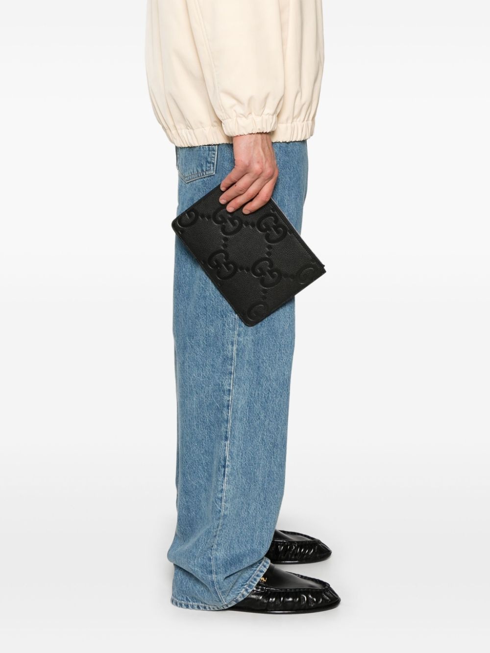 Jumbo GG clutch bag - 2