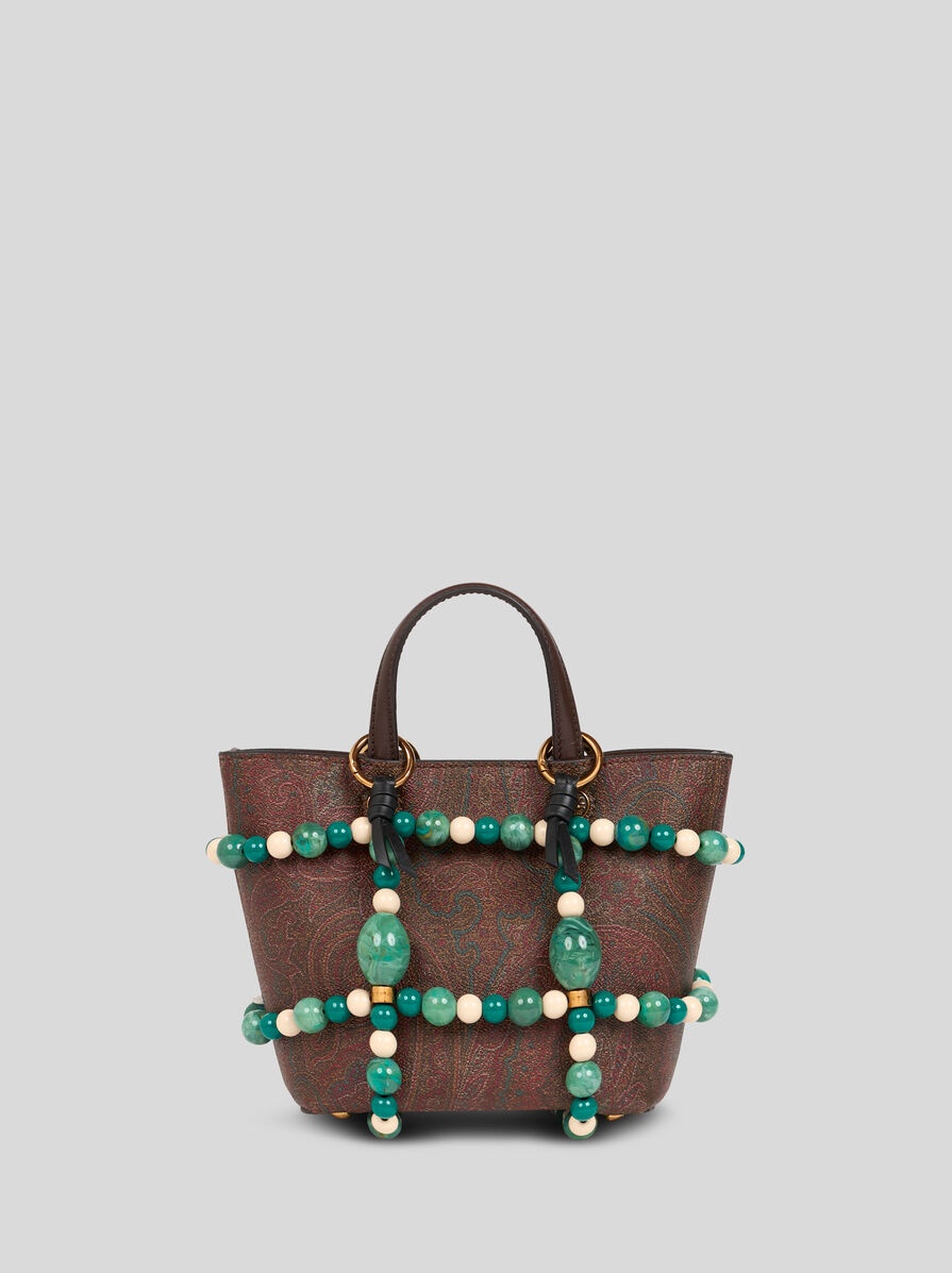 DECORATIVE BAG CAGE WITH MARBLES - 2