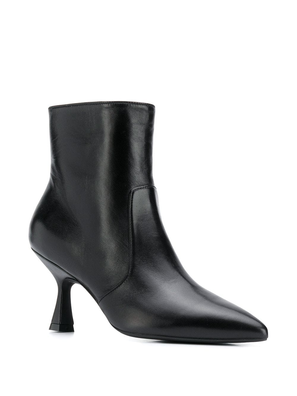 Nappa point-toe ankle boots - 2