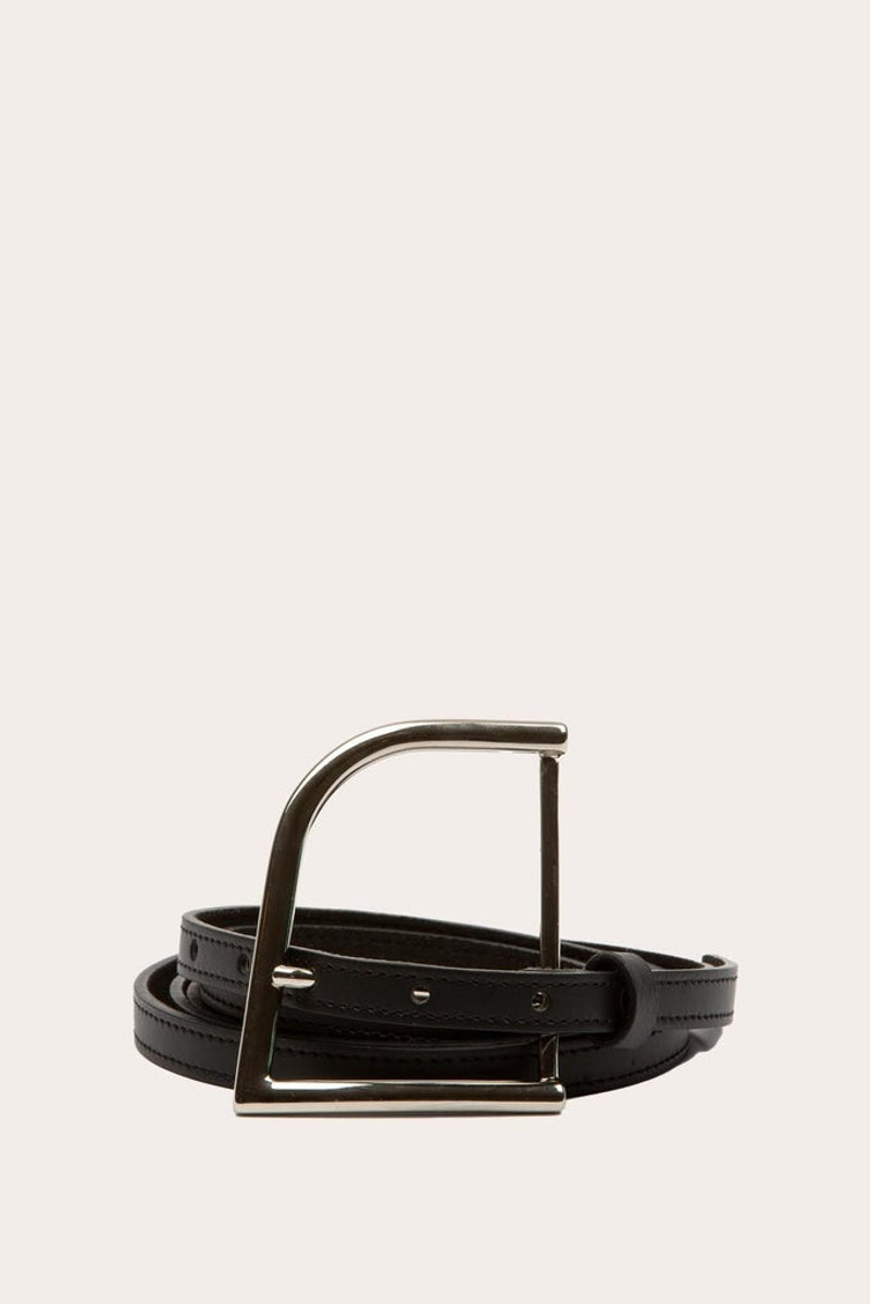 MEGA BUCKLE BELT BLACK 1