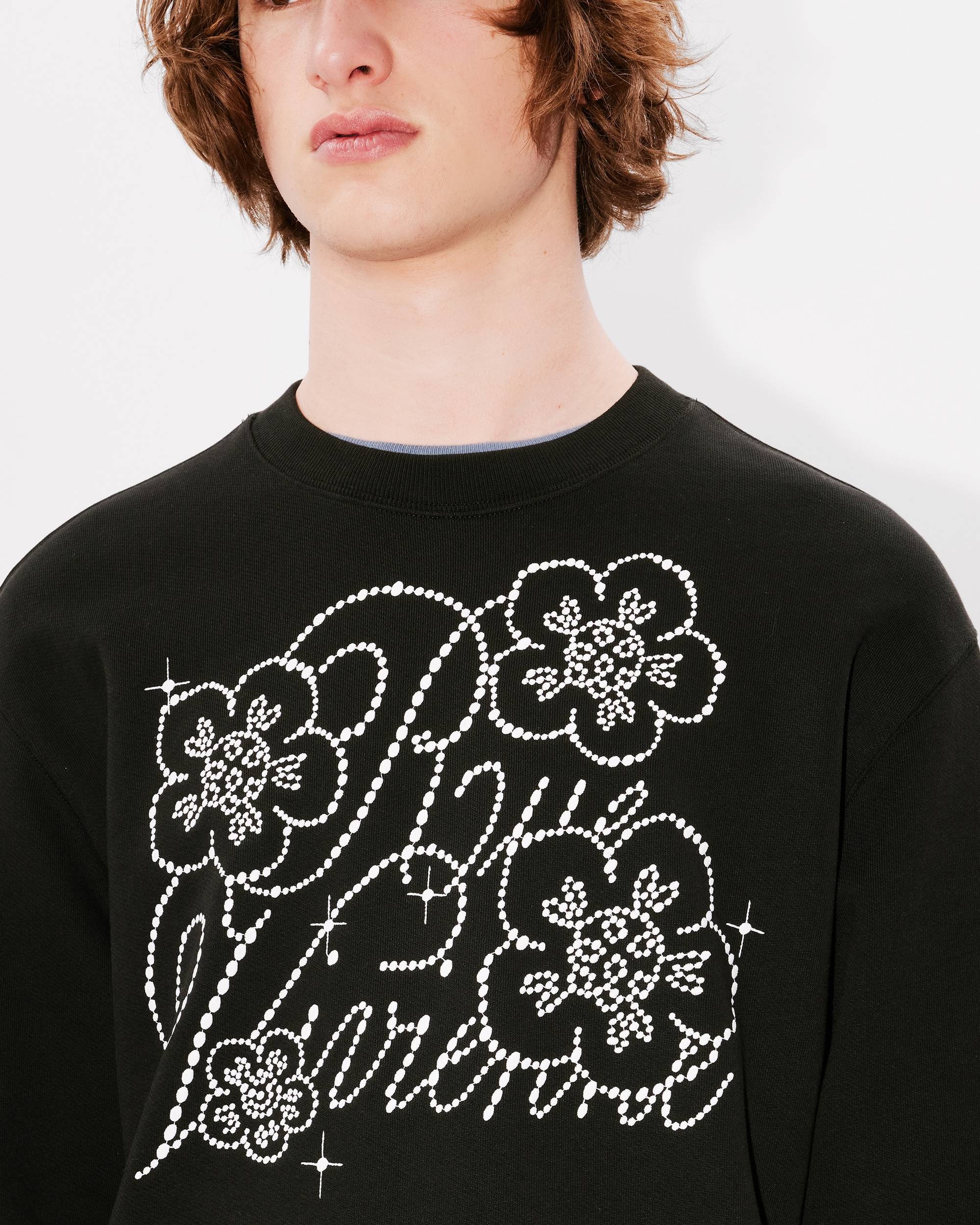 'KENZO Constellation' embroidered classic sweatshirt - 6