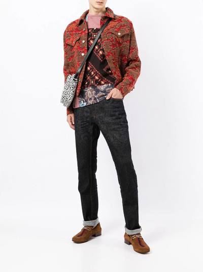 Etro patchwork cotton T-shirt outlook