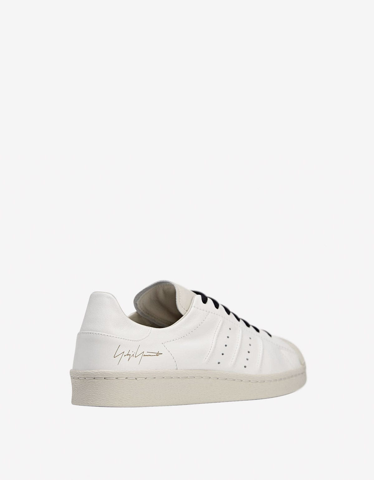 Y-3 White Superstar Trainers - 5