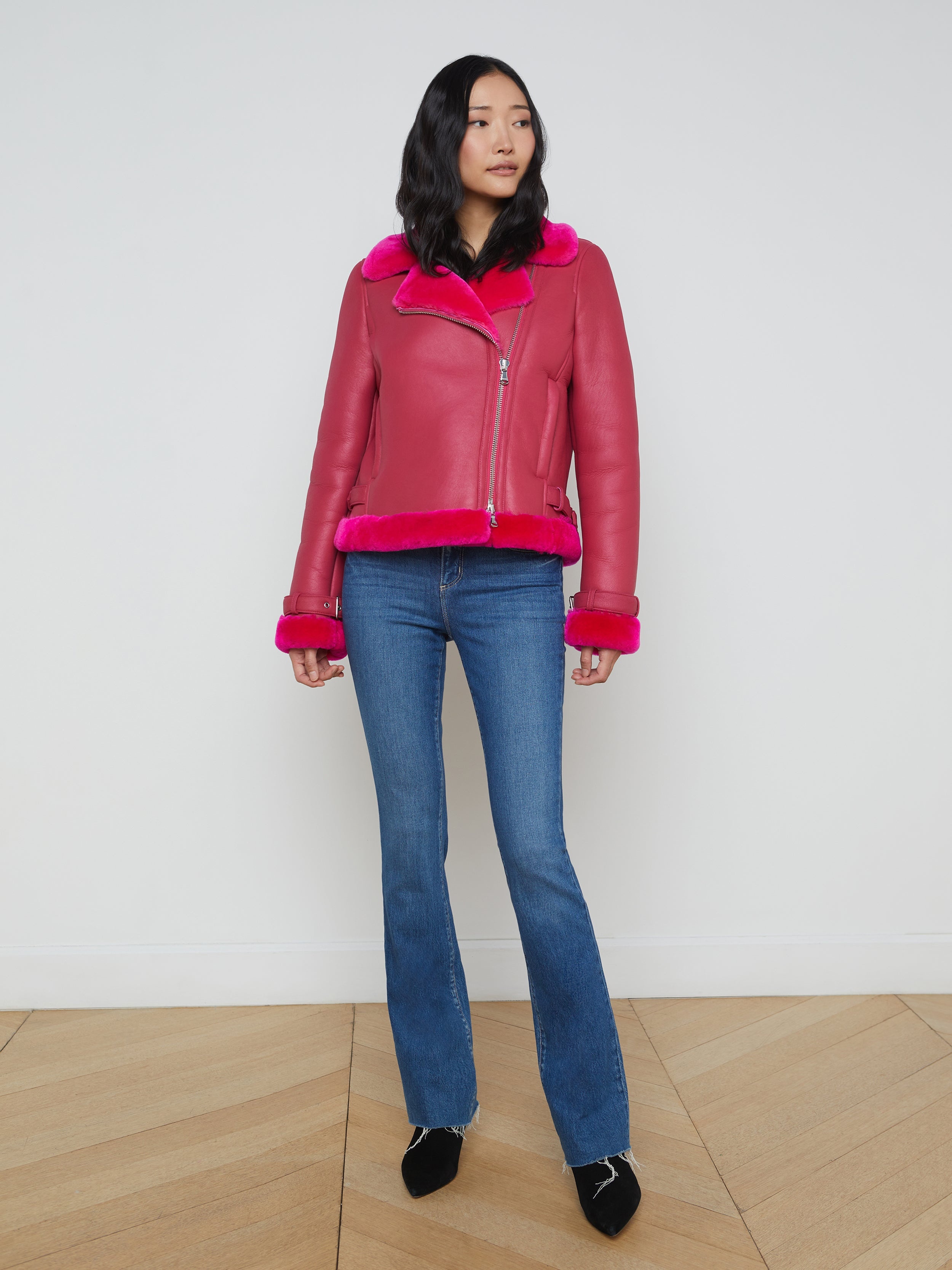 Niri Shearling Leather Jacket - 6