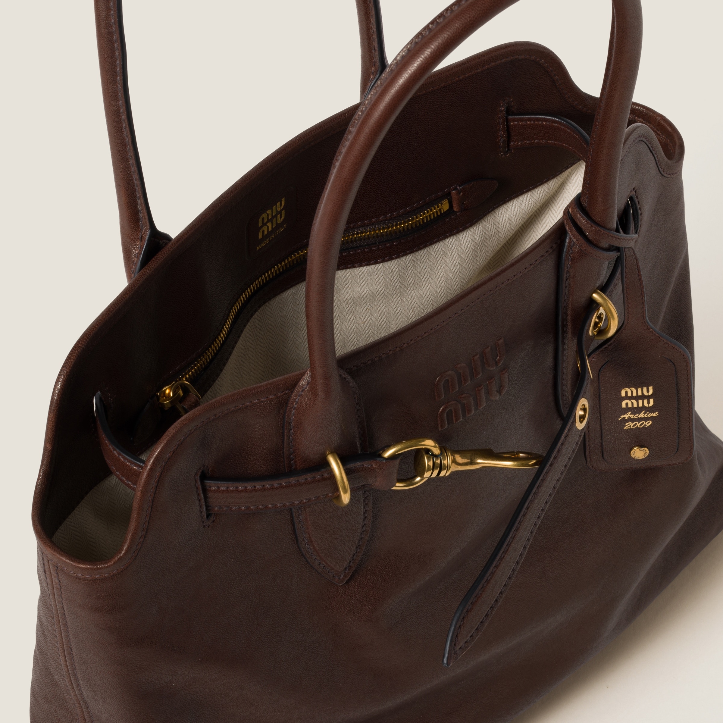 Aventure nappa leather bag - 6