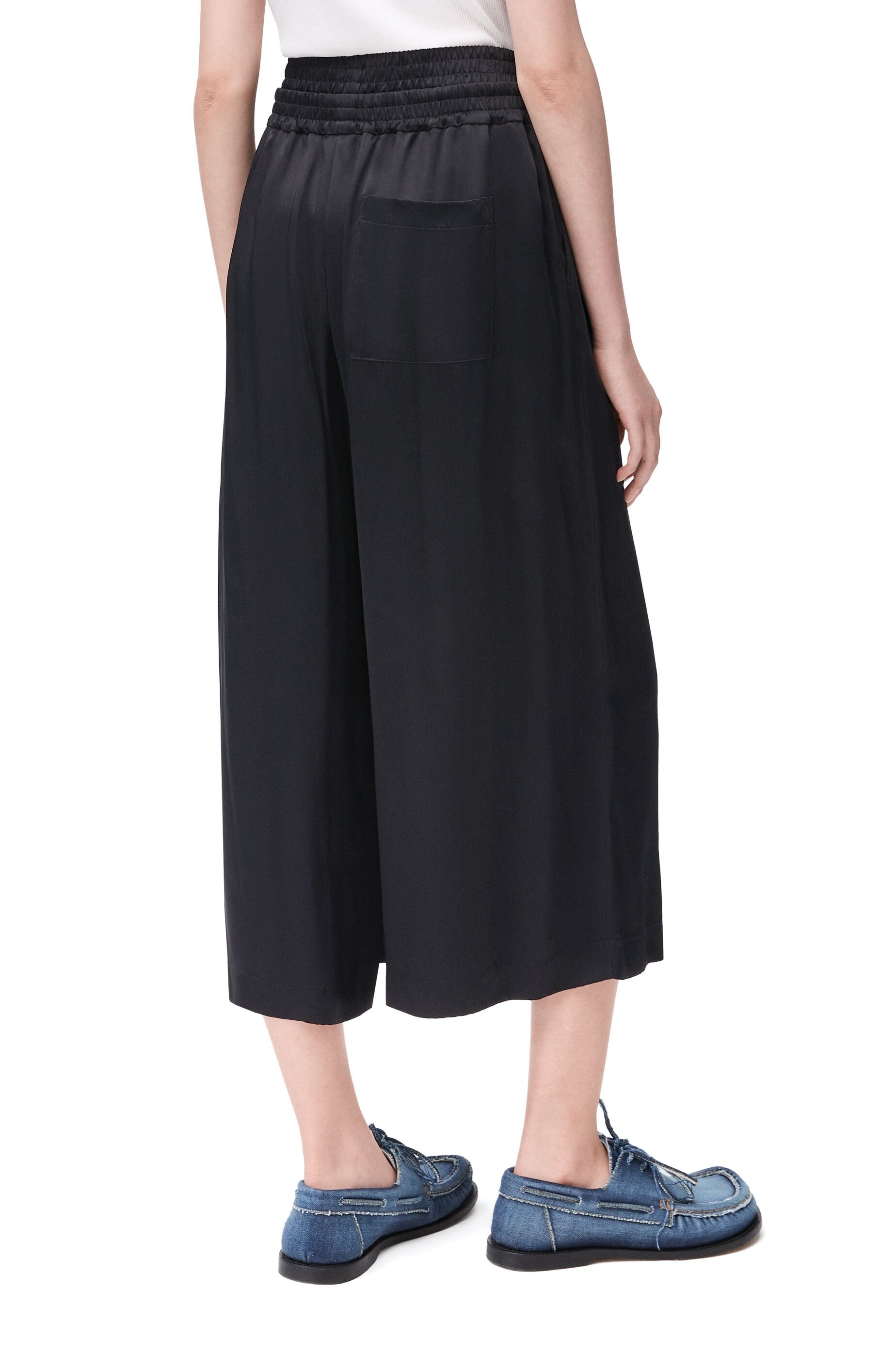 Cropped trousers in viscose - 4