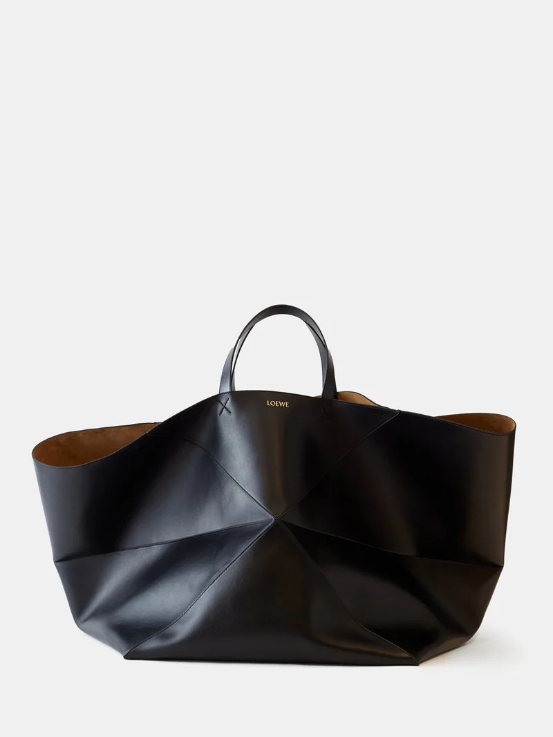Loewe XL Puzzle Fold Leather Tote Bag