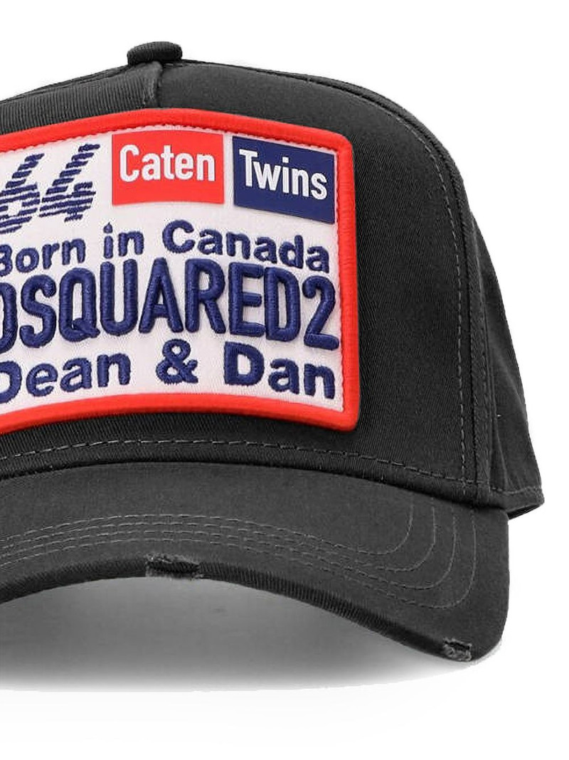 DSQUARED2 front-embroidered hat outlook