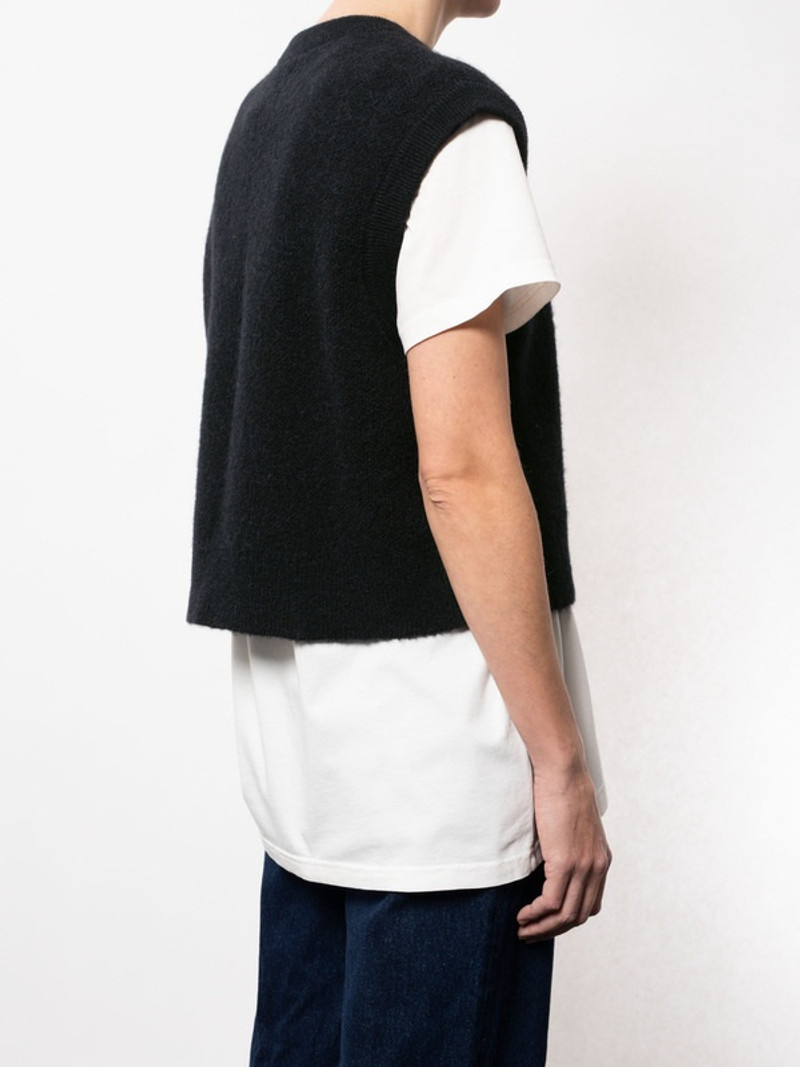 Nudie Jeans Kimmy Vest Black outlook