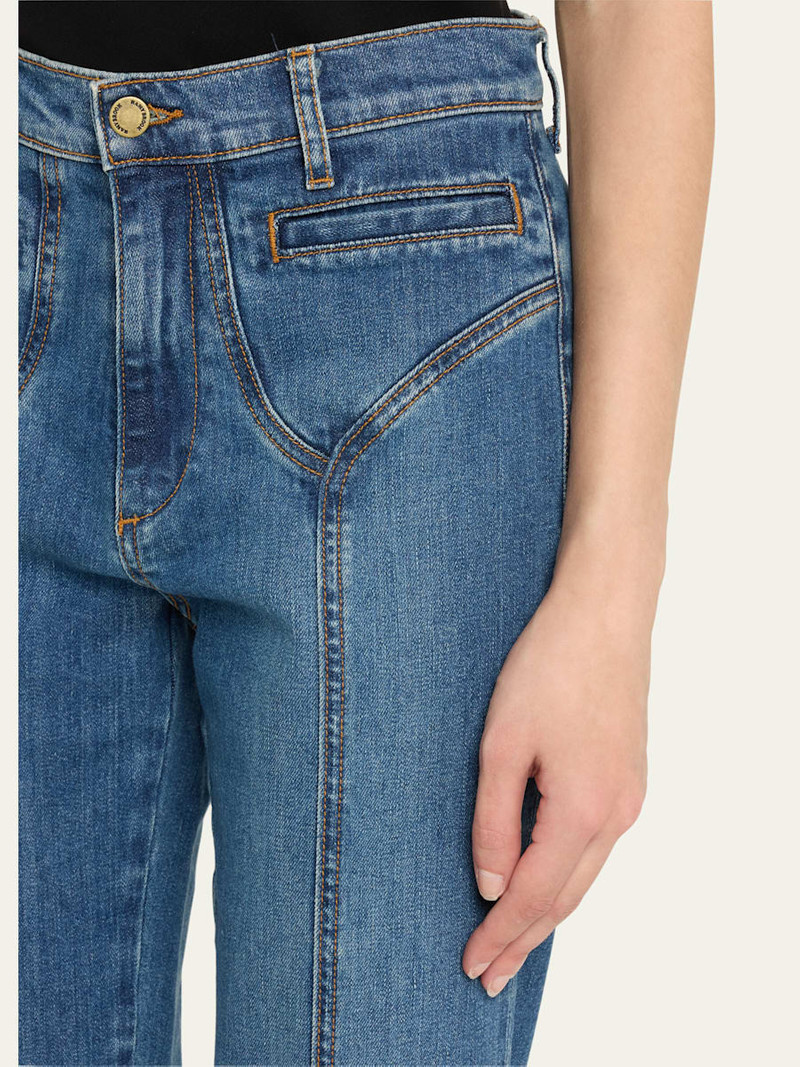 Zayne Straight-Leg Jeans 5