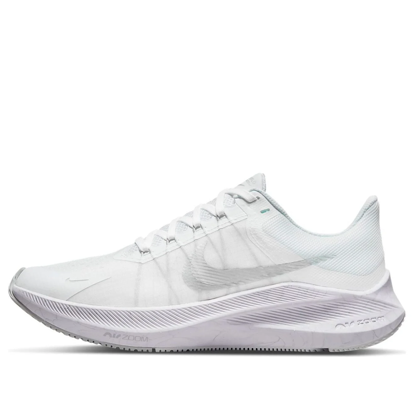 (WMNS) Nike Zoom Winflo 8 'White Metallic Silver' CW3421-104 - 1