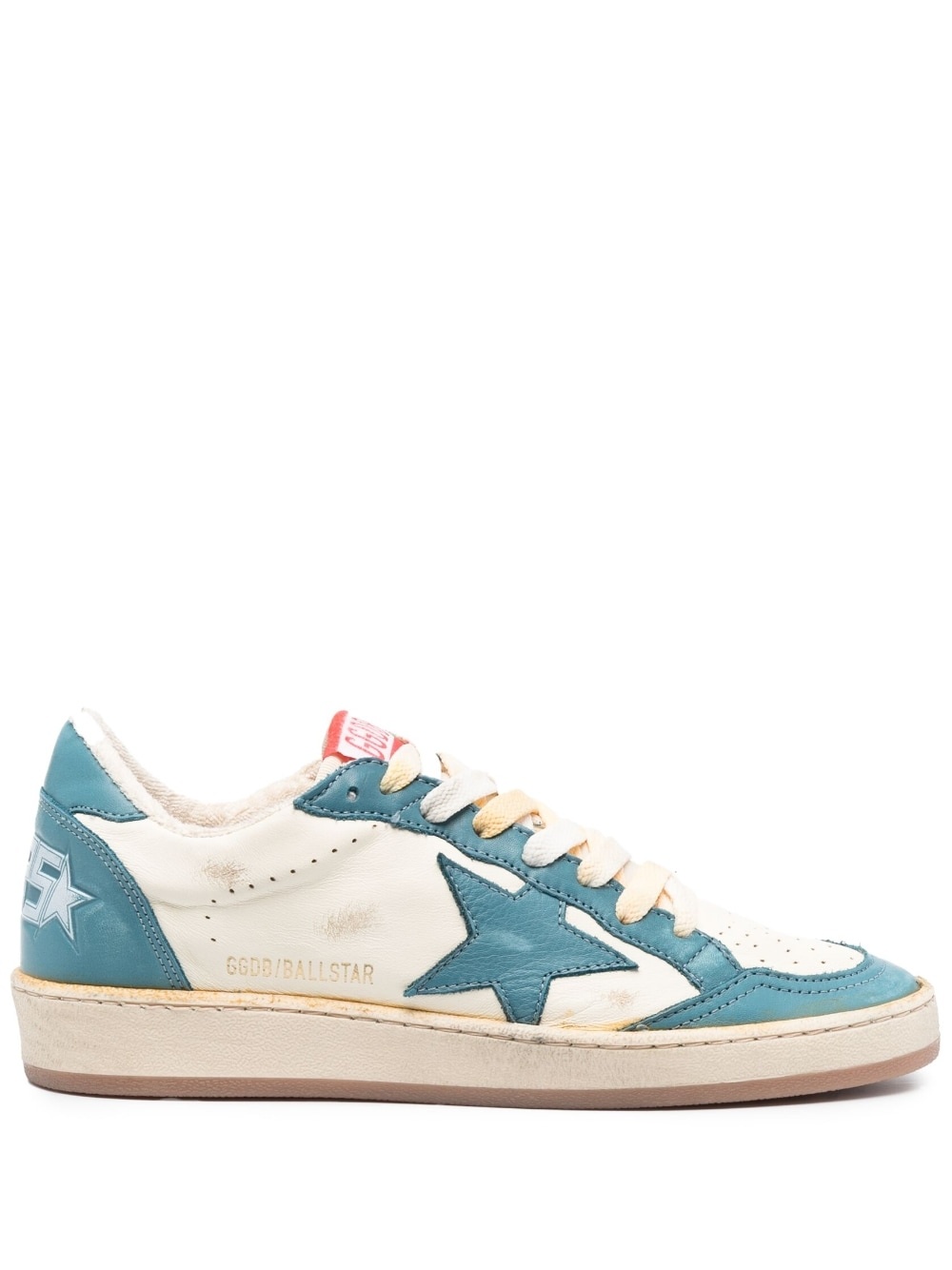 star-motif low-top sneakers - 1