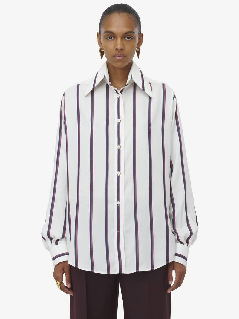 Alexander McQueen College Stripe Shirt outlook