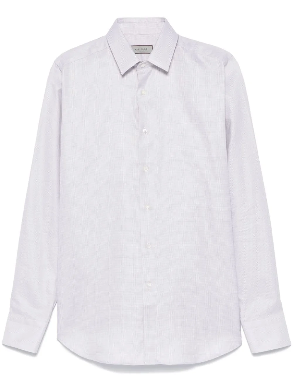 geometric-pattern shirt - 1