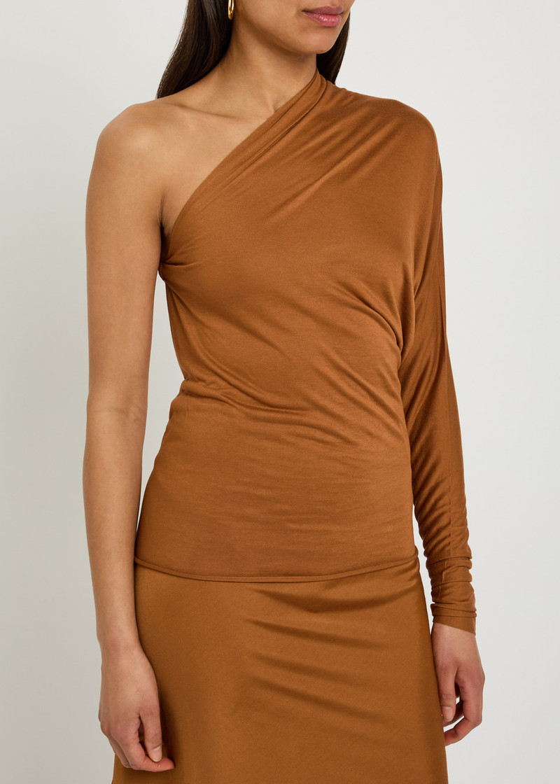 Rick Owens Lilies Rick Owens Lilies Diana One-sleeve Fine-knit top outlook