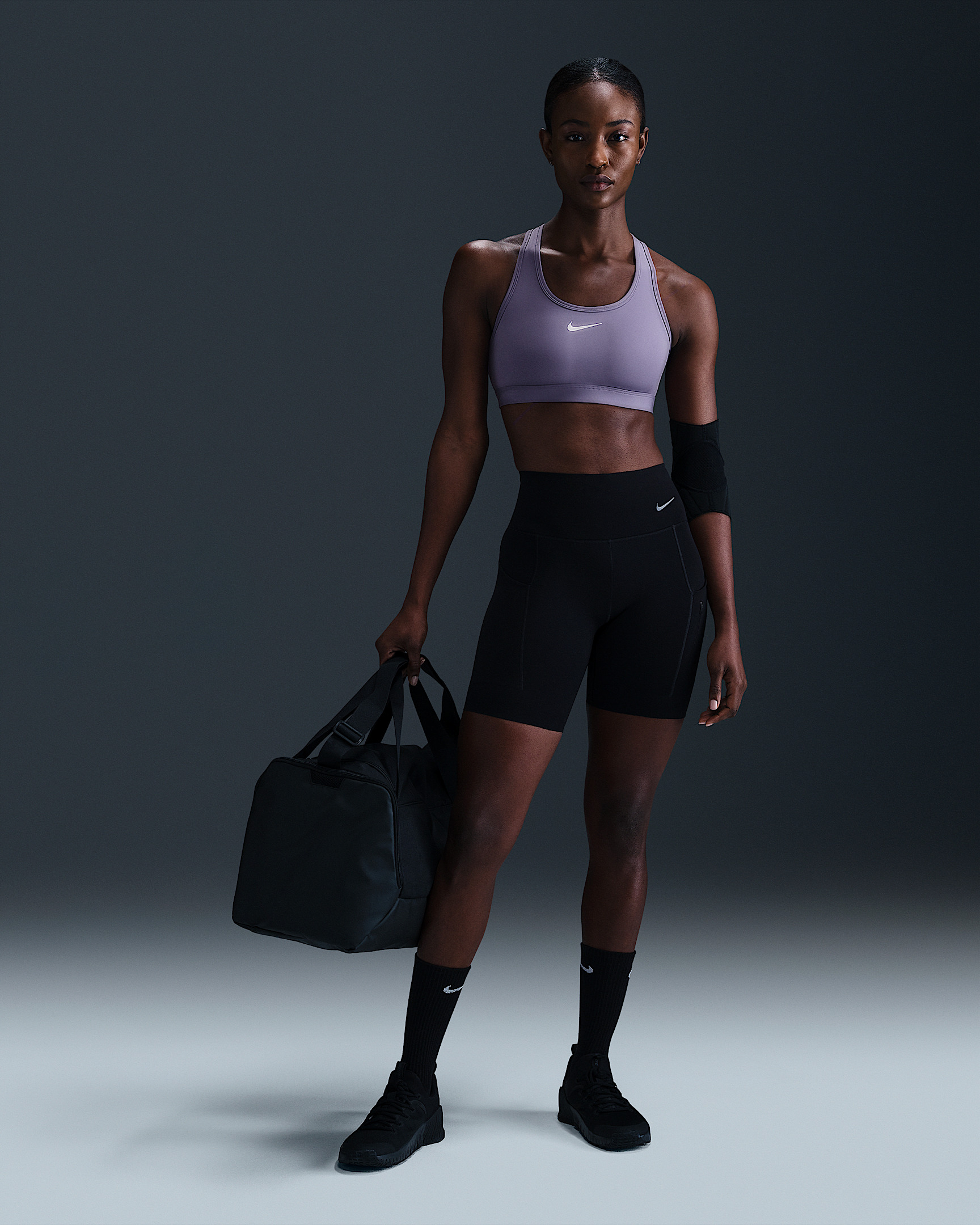 Nike Swoosh Medium Support Women's Padded Sports Bra - 4