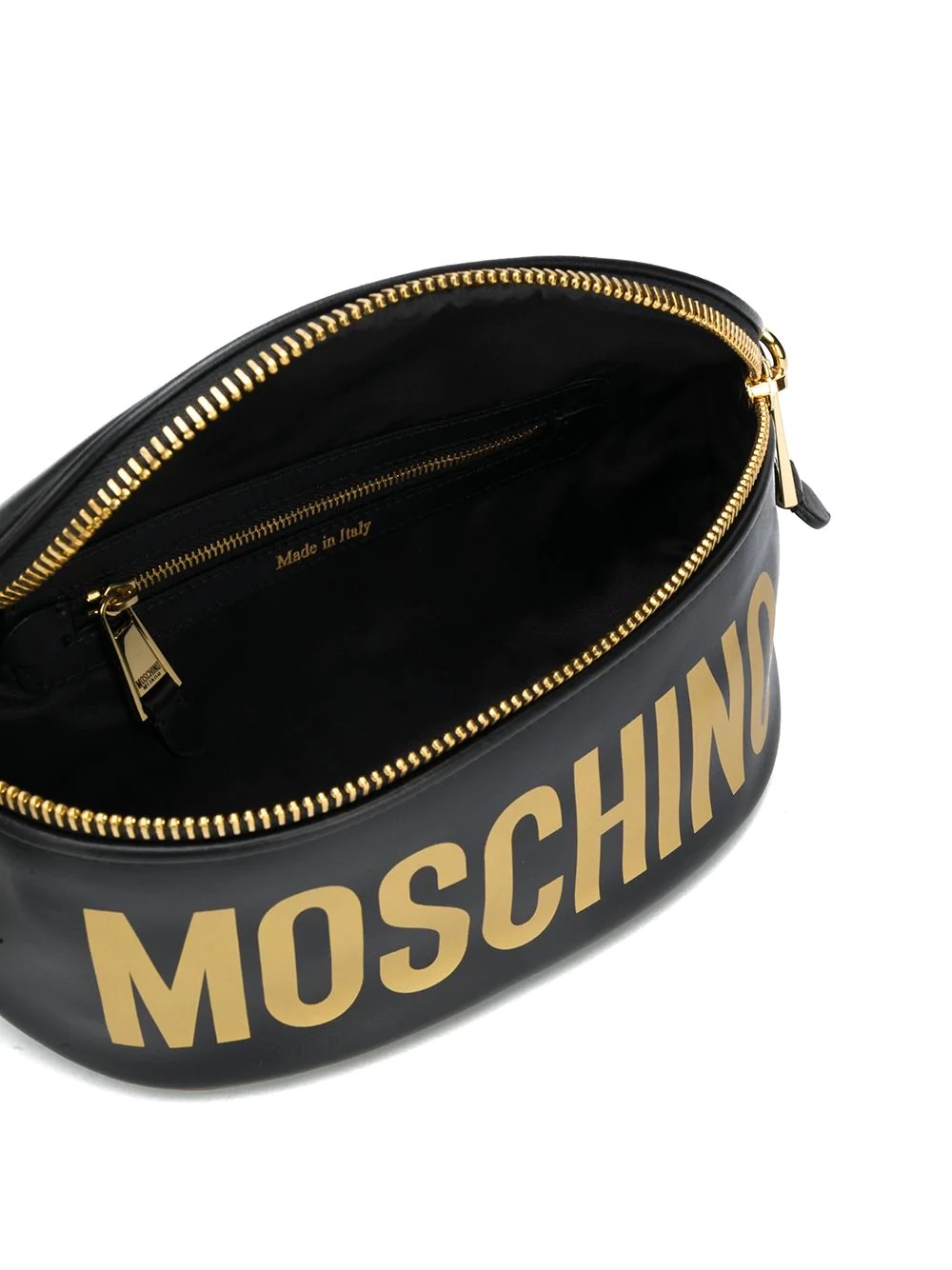 logo print belt bag - 5