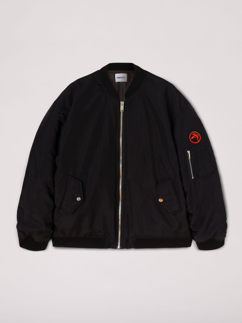 LOGO PATCH BOMBER 1