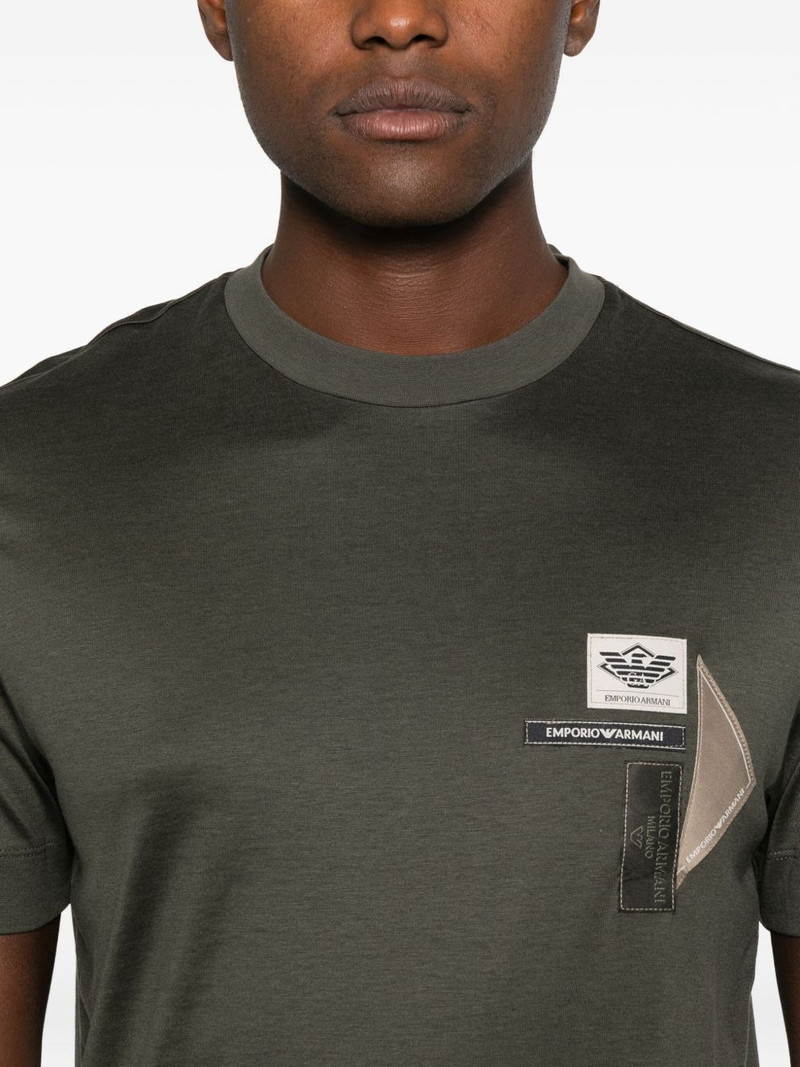 patch-embellished T-shirt 4
