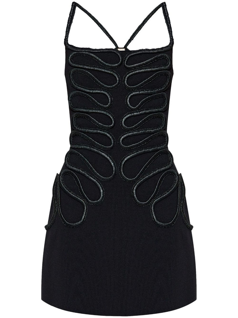 embroidered detailing 드레스 1
