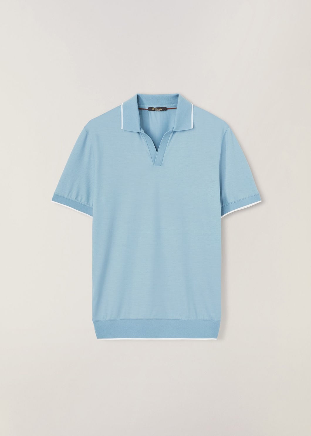Buttonless Polo Shirt - 1
