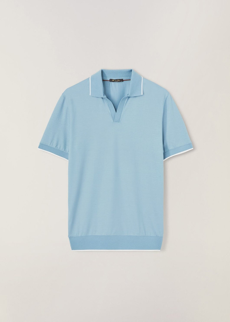 Buttonless Polo Shirt 1