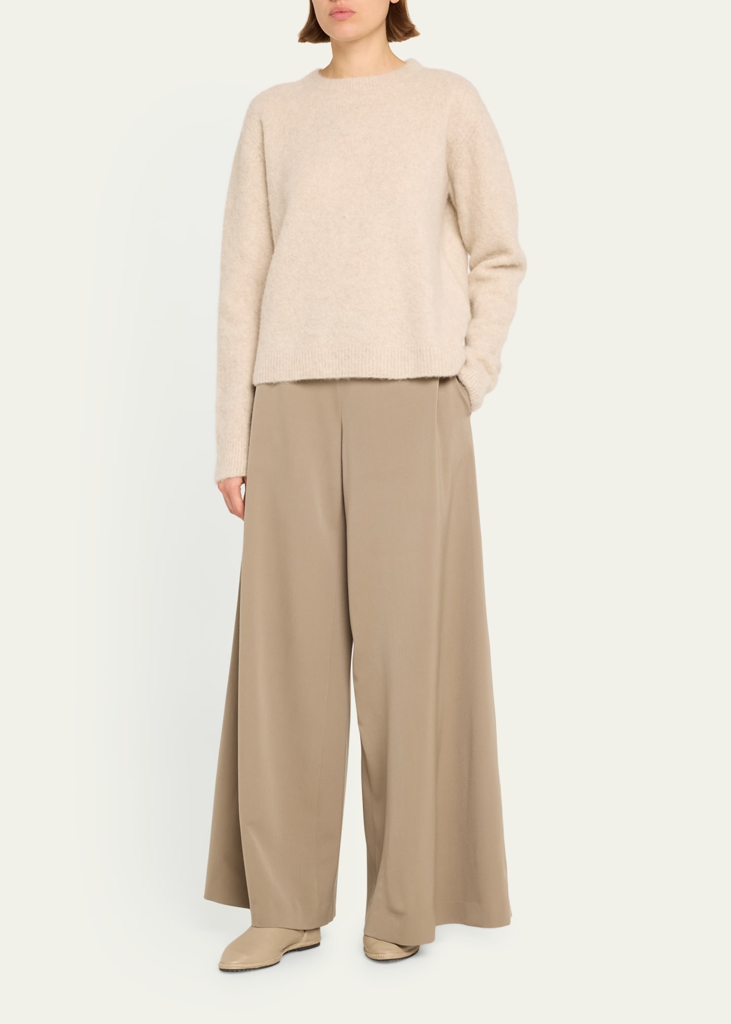 Dela Mid-Rise Wide-Leg Pants - 2